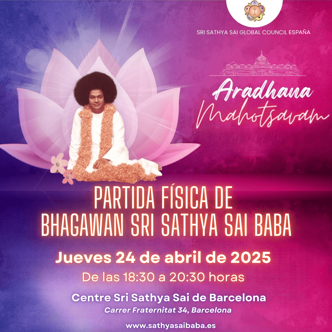 Celebración de bhajans por el día de la partida física de nuestro amado gurú, Bhagawan Sri Sathya Sai Baba