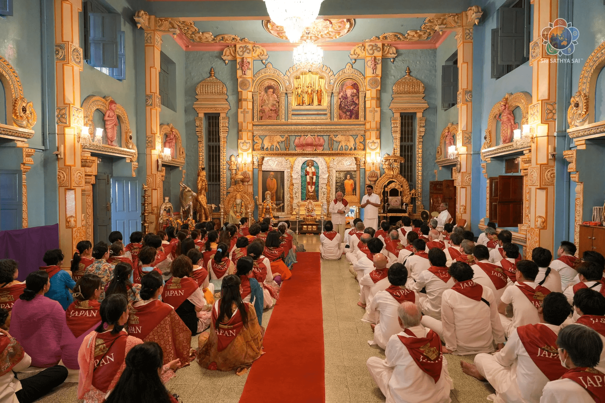 Japón se une oficialmente al Consejo Global de Sri Sathya Sai | Oraciones del Día de Sri Sathya Sai Japón en el Santuario Divino | 4 de abril de 2025