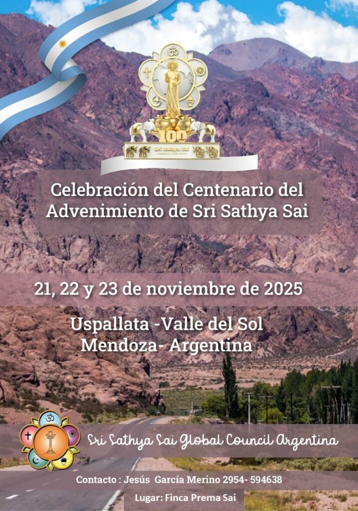 Celebramos el 100 aniversario del advenimiento de Sri Sathya Sai Baba