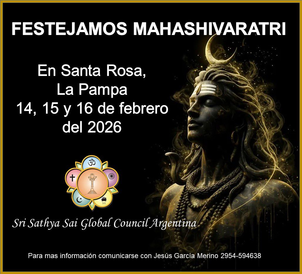 FESTAJAMOS MAHASHIVARATRI EN SANTA ROSA LA PAMPA. 14-15-16 de febrero 2026